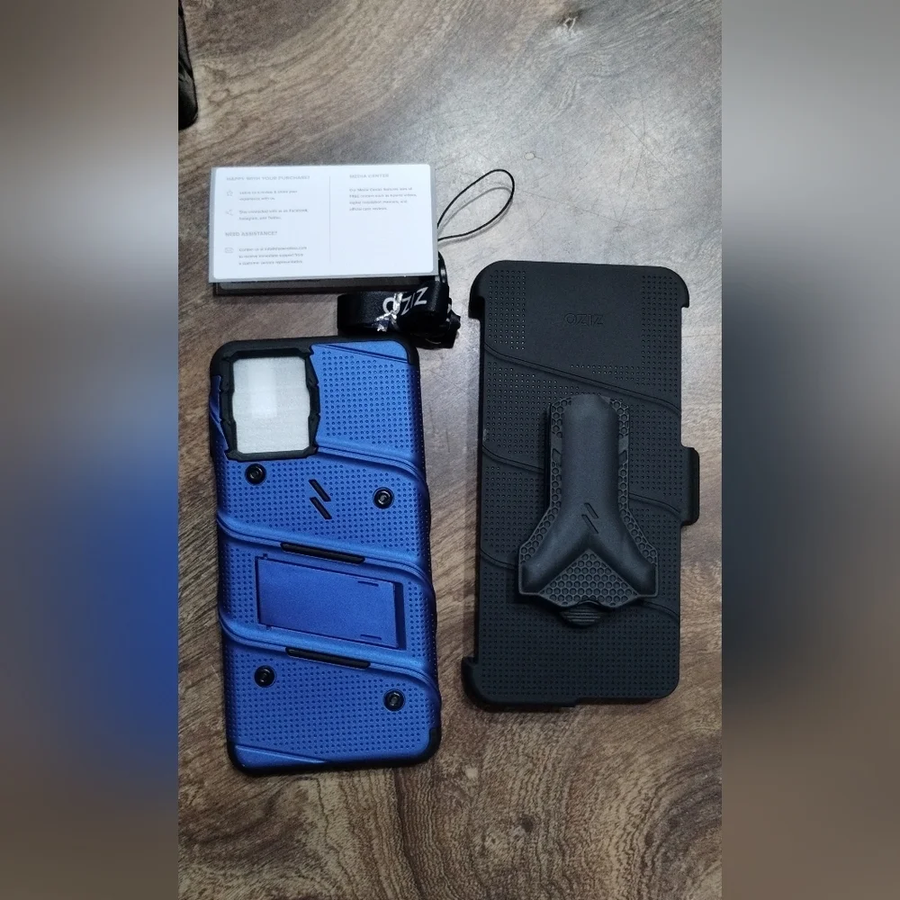 Bolt Series Blue Phone Case for Moto G 5G (2023)